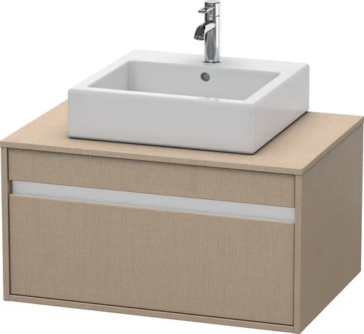 Duravit Waschtischunterschrank wandhängend „Ketho“ 80 × 42,6 × 55 cm in Leinen Duravit Waschtischunterschrank wandhängend „Ketho“ 80 × 42,6 × 55 cm in Leinen