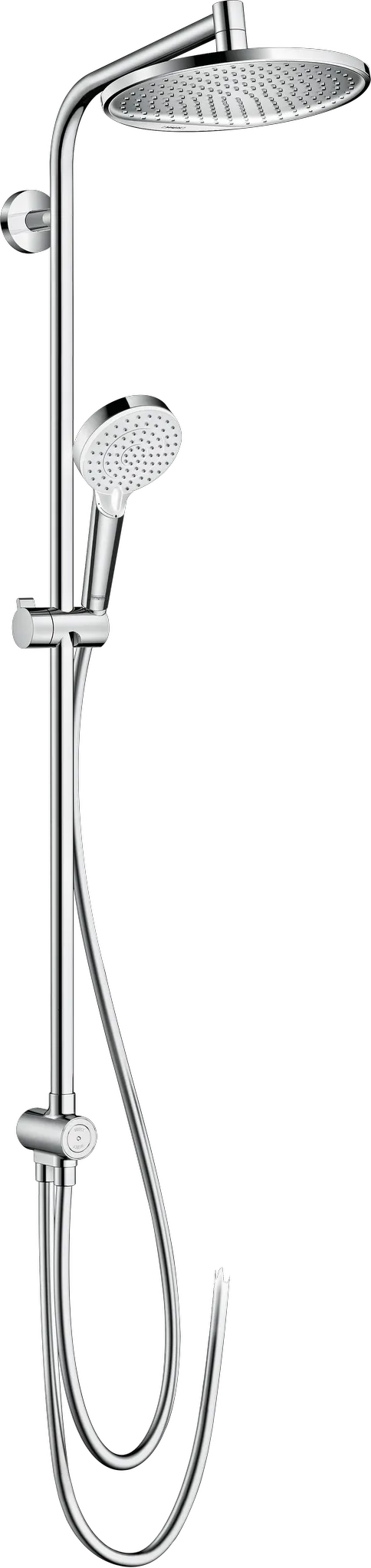 Showerpipe Crometta S 240 Reno EcoSmart chrom Showerpipe Crometta S 240 Reno EcoSmart chrom