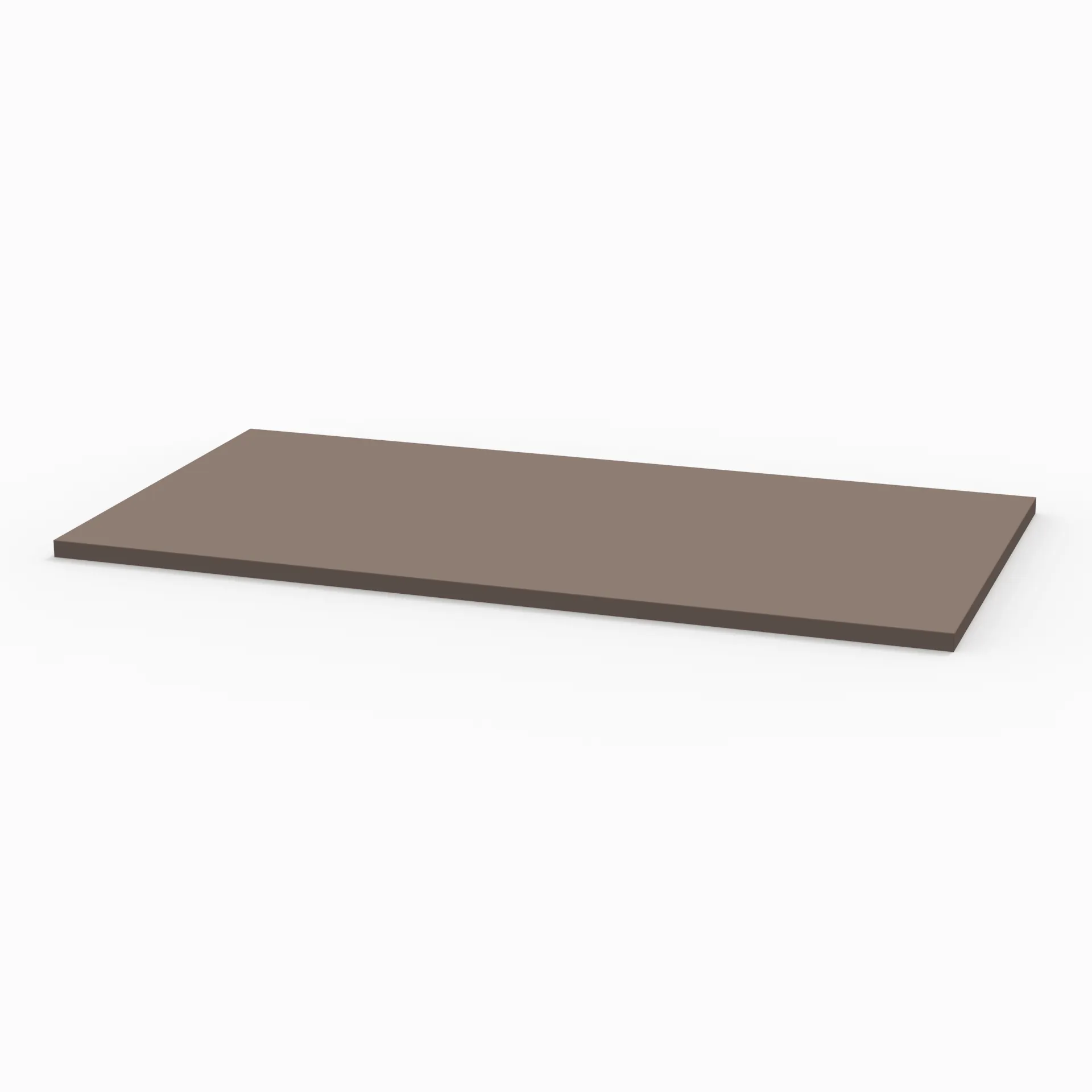 Sanipa Abdeckplatte „2morrow“ in Taupe (matt), 1003 × 521 × 16 mm