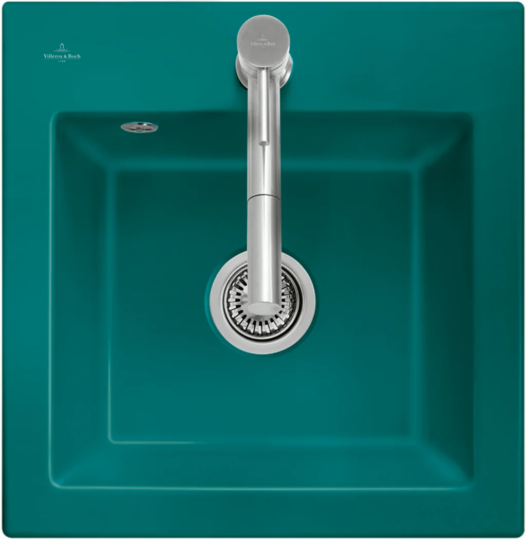 Villeroy & Boch Subway 50 S Einbauspüle, Graphite CeramicPlus, 525x510 mm