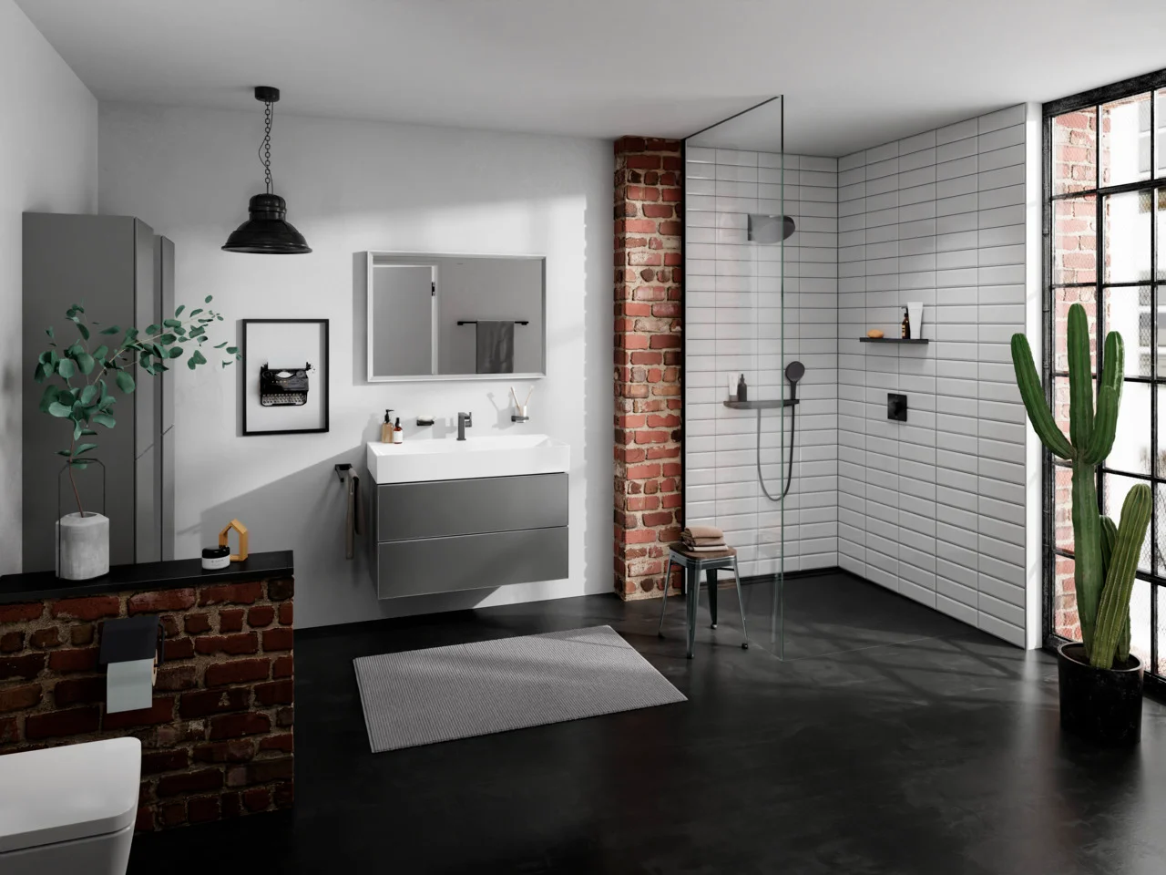Hansgrohe Xarita E Spiegel 1000/700/50 mit LED-Beleuchtung, kapazitiver Berührungssensor, Mattweiß Hansgrohe Xarita E Spiegel 1000/700/50 mit LED-Beleuchtung, kapazitiver Berührungssensor, Mattweiß