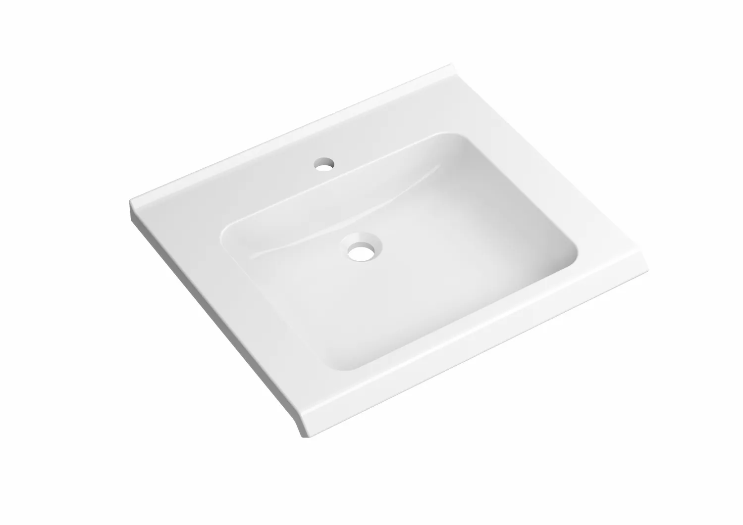 Wandwaschtisch 65 × 56,5 × 14 cm Wandwaschtisch 65 × 56,5 × 14 cm