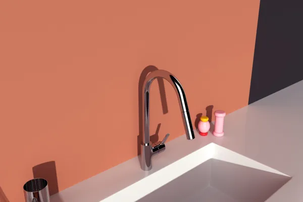 Ideal Standard Gusto Küchenarmatur BD416AA, Ausladung 241mm, 2-Funktions-Brause, Chrom Ideal Standard Gusto Küchenarmatur BD416AA, Ausladung 241mm, 2-Funktions-Brause, Chrom