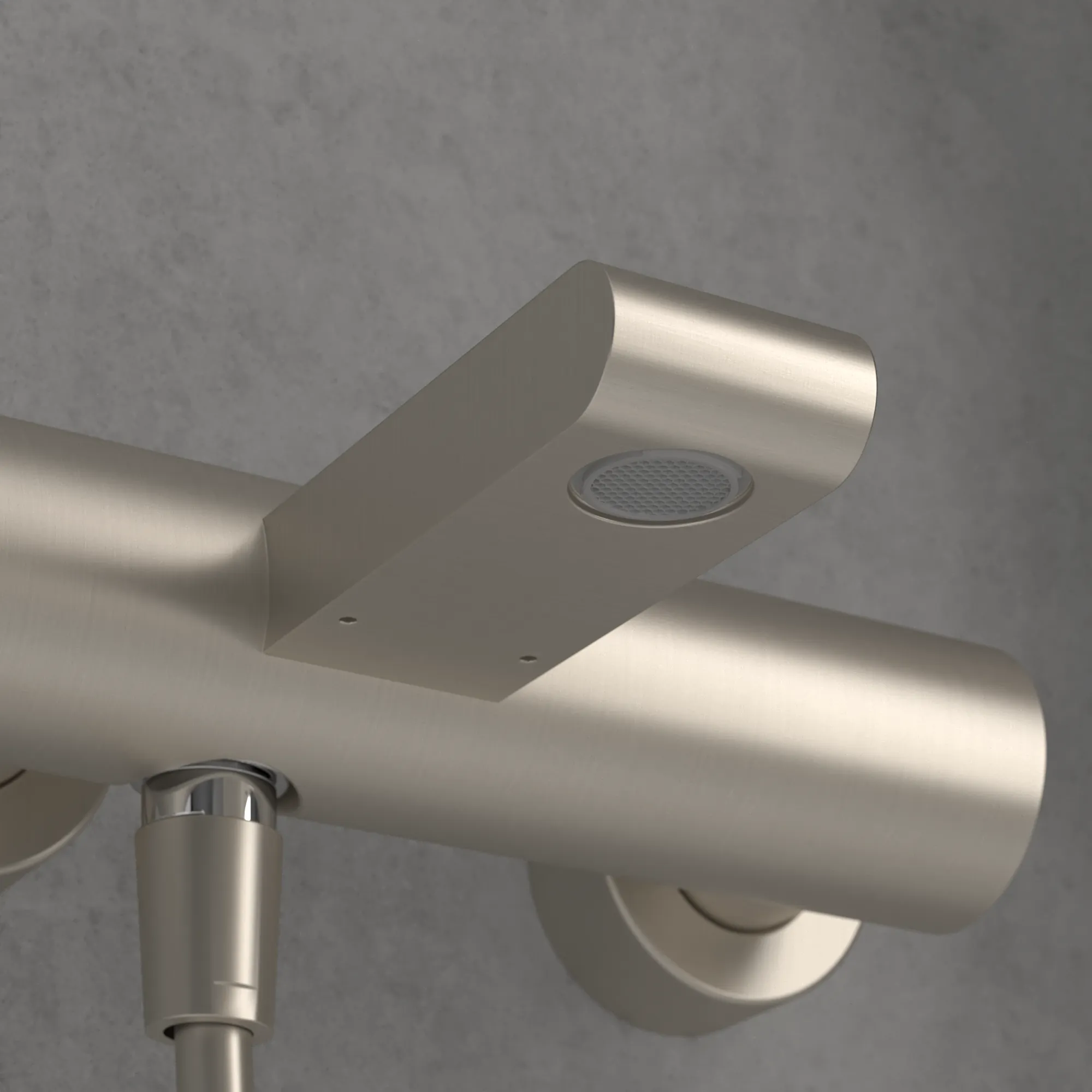 Villeroy & Boch Einhebel-Badewannenarmatur Dawn, Brushed Nickel Matt, 111 mm Höhe, 274 x 186 mm Maße Villeroy & Boch Einhebel-Badewannenarmatur Dawn, Brushed Nickel Matt, 111 mm Höhe, 274 x 186 mm Maße