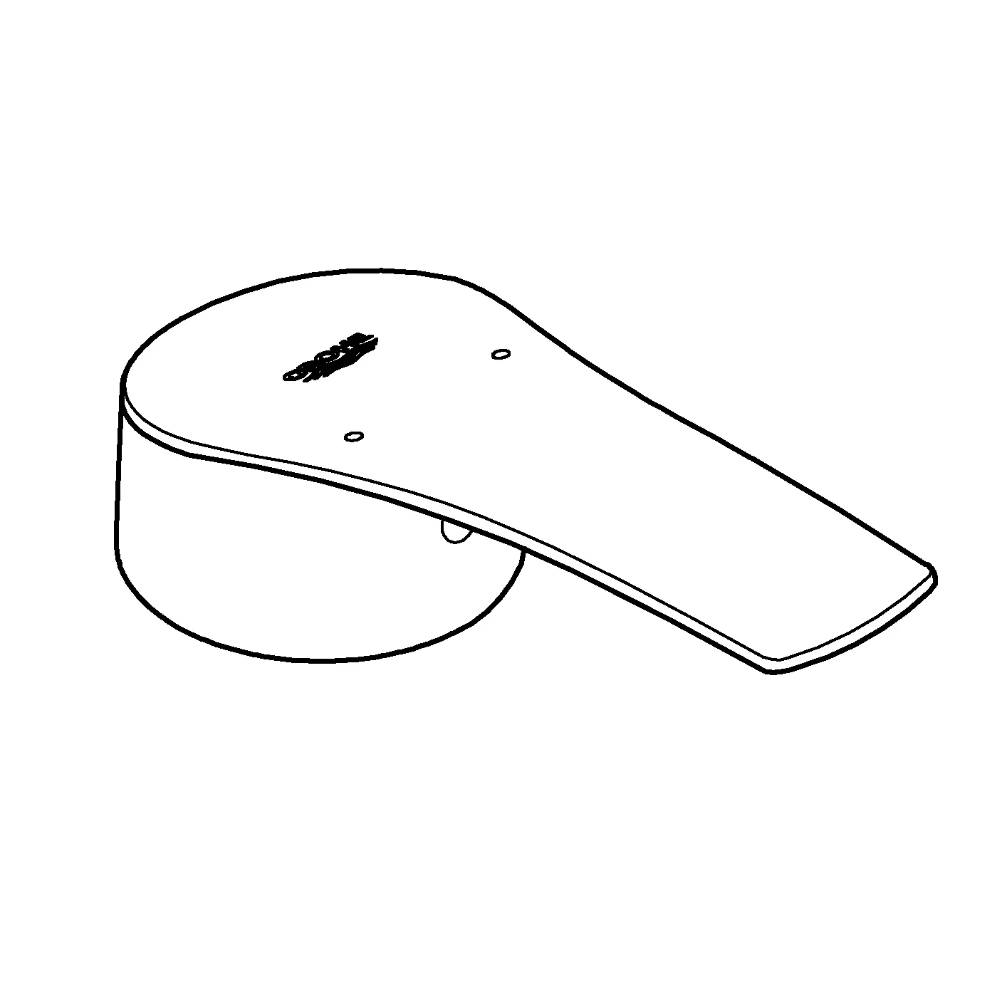 Hebel 48542, für Eurosmart Einhebelmischer, chrom Hebel 48542, für Eurosmart Einhebelmischer, chrom