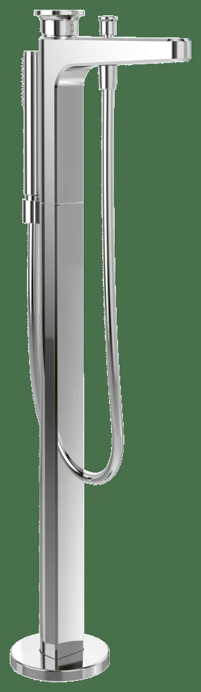 Villeroy & Boch Einhebel-Badewannenarmatur Vea, Chrom, 64x274x935 mm, Höhe 935 mm, Wanneneinbaumaß 80-160 mm Villeroy & Boch Einhebel-Badewannenarmatur Vea, Chrom, 64x274x935 mm, Höhe 935 mm, Wanneneinbaumaß 80-160 mm
