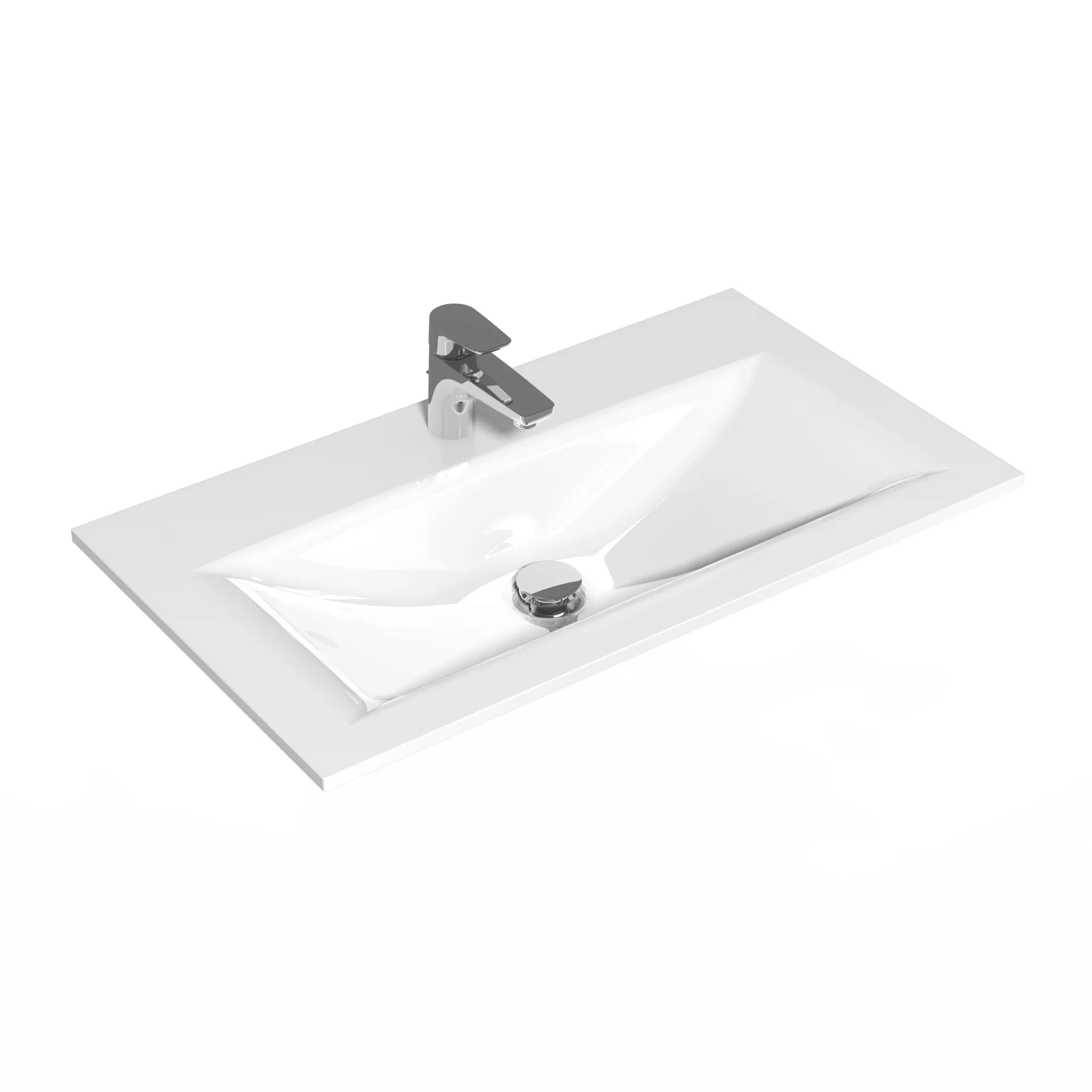 Sanipa Aufsatzwaschtisch, Hahnlochposition mittig 786 × 454 × 147 mm Sanipa Aufsatzwaschtisch, Hahnlochposition mittig 786 × 454 × 147 mm