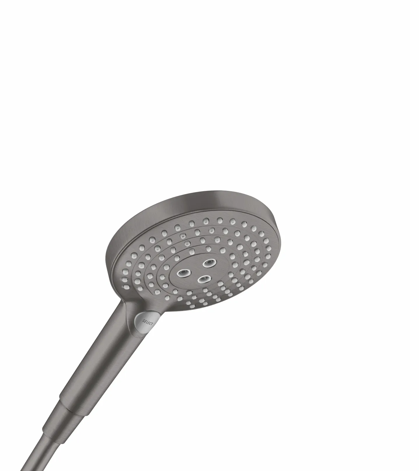 Hansgrohe Handbrause Raindance Select S 120 BBC, Brushed Black Chrome, 3 Strahlarten, QuickClean, Durchflussmenge 15 l/min Hansgrohe Handbrause Raindance Select S 120 BBC, Brushed Black Chrome, 3 Strahlarten, QuickClean, Durchflussmenge 15 l/min