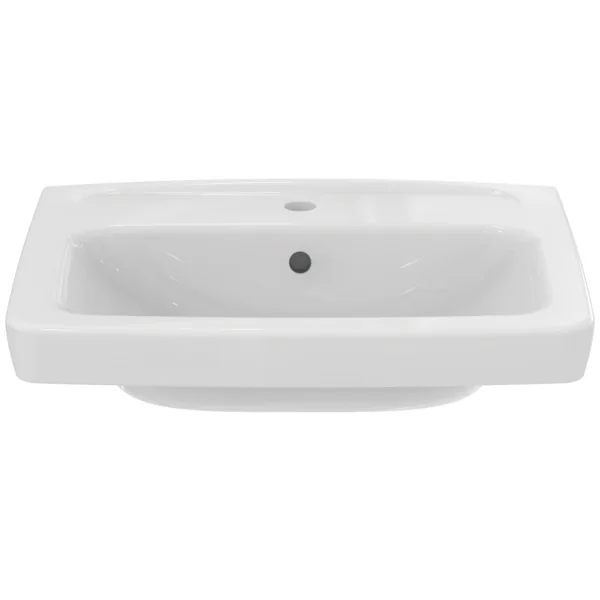 Ideal Standard Eurovit Waschtisch 60 cm, weiß mit Hahnloch und Überlauf Ideal Standard Eurovit Waschtisch 60 cm, weiß mit Hahnloch und Überlauf