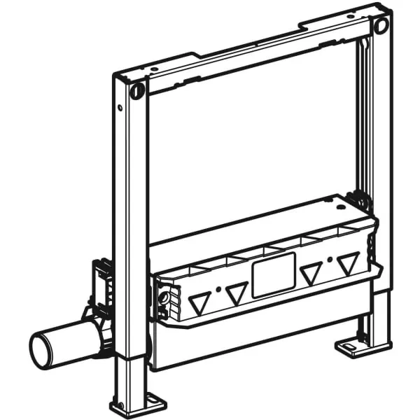 Geberit Vorwand-/Einbauelement für Bad-/Duscharmatur „Duofix“