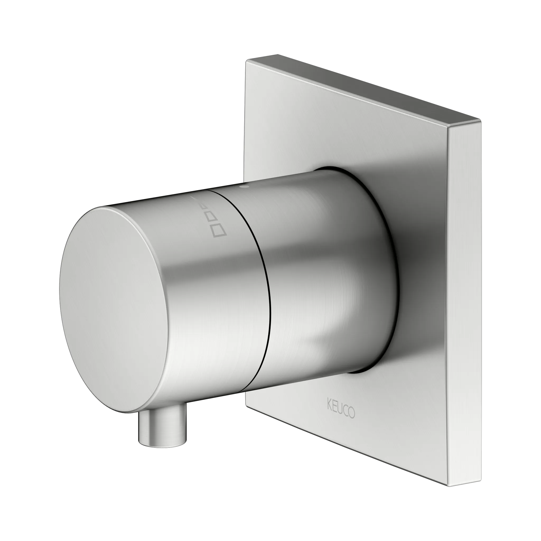 KEUCO IXMO Absperrventil Unterputz für 1 Verbraucher IXMO Comfort, eckig, Edelstahl-finish