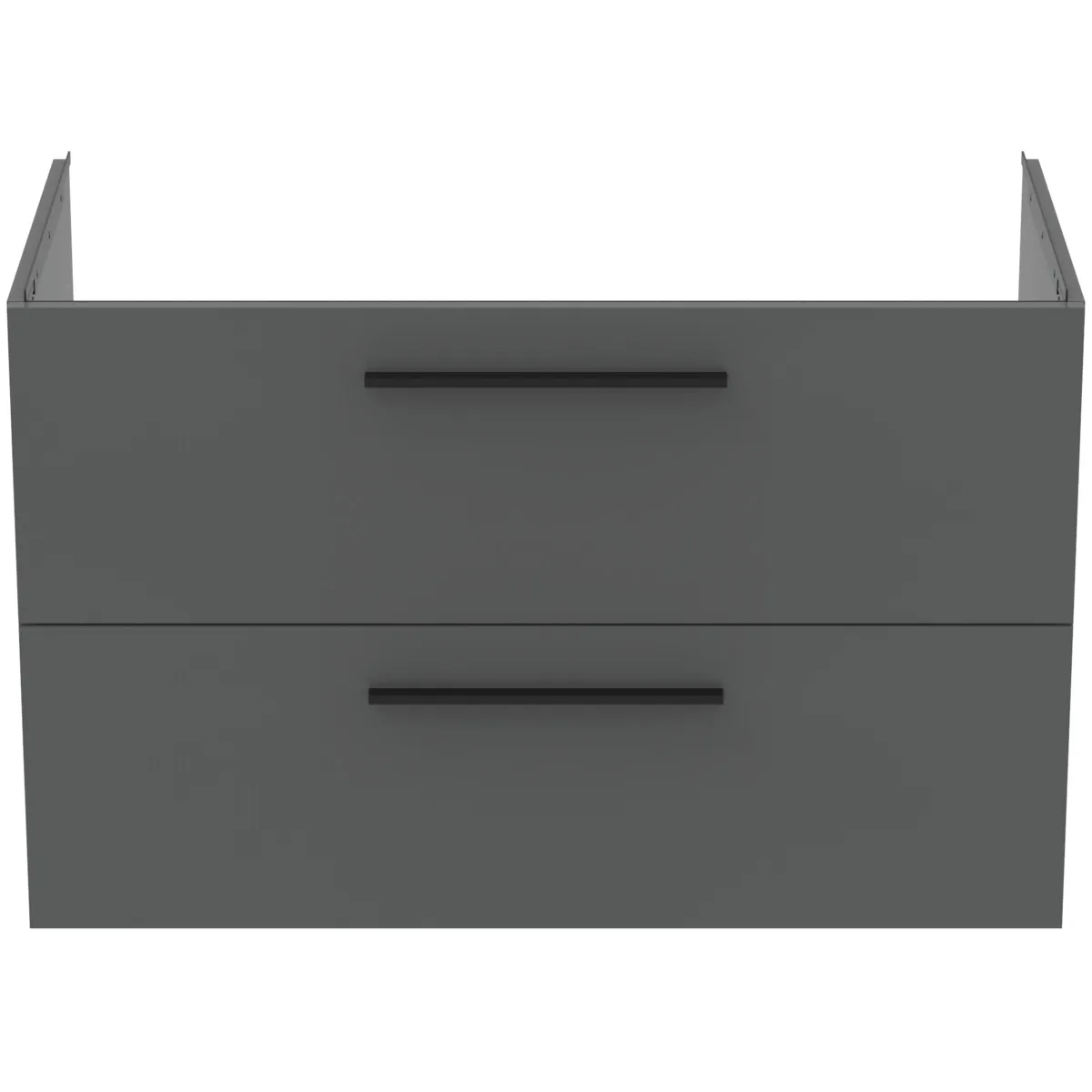 Möbelwaschtischunterschrank i.life B 2 Auszüge Siphonausschnitt auf der linken Seite 1000x505x630mm Weiß matt Möbelwaschtischunterschrank i.life B 2 Auszüge Siphonausschnitt auf der linken Seite 1000x505x630mm Weiß matt