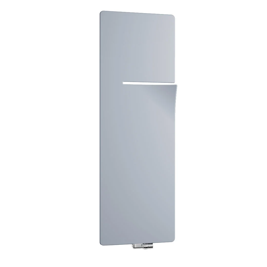 Kermi Design-Heizkörper „Ineo®“ 60 × 140 cm, links in Iceblue