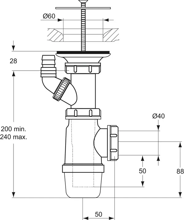 Ideal Standard Überlaufring Chrom, serienübergreifend