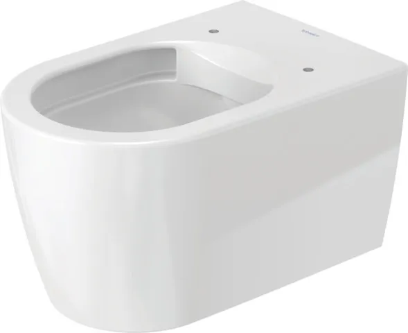 Duravit Wand-Tiefspül-WC inkl. WC-Sitz „ME by Starck“ 37,35 × 57 × 39,5 cm, Befestigung sichtbar