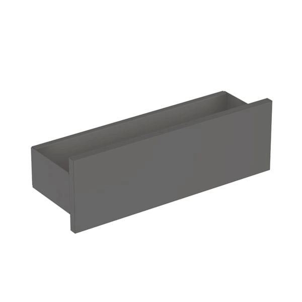 Geberit Ablage pulverbeschichtet „Smyle Square“ in 450 × 148 × 150 mm Geberit Ablage pulverbeschichtet „Smyle Square“ in 450 × 148 × 150 mm