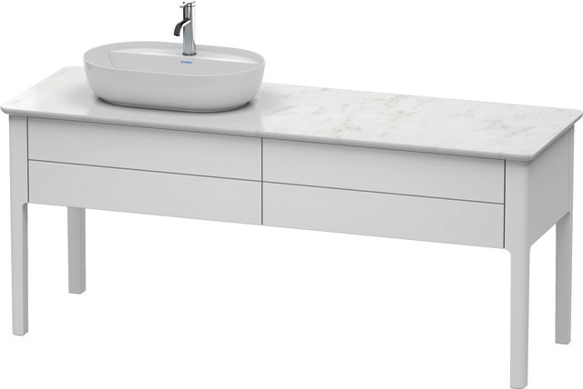 Duravit Waschtischunterschrank bodenstehend „Luv“ 173,3 × 74,3 × 57 cm