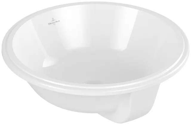Villeroy & Boch Unterbauwaschtisch „Architectura“ ⌀ 450 mm, ohne Hahnlochbohrung in Weiß Alpin Villeroy & Boch Unterbauwaschtisch „Architectura“ ⌀ 450 mm, ohne Hahnlochbohrung in Weiß Alpin