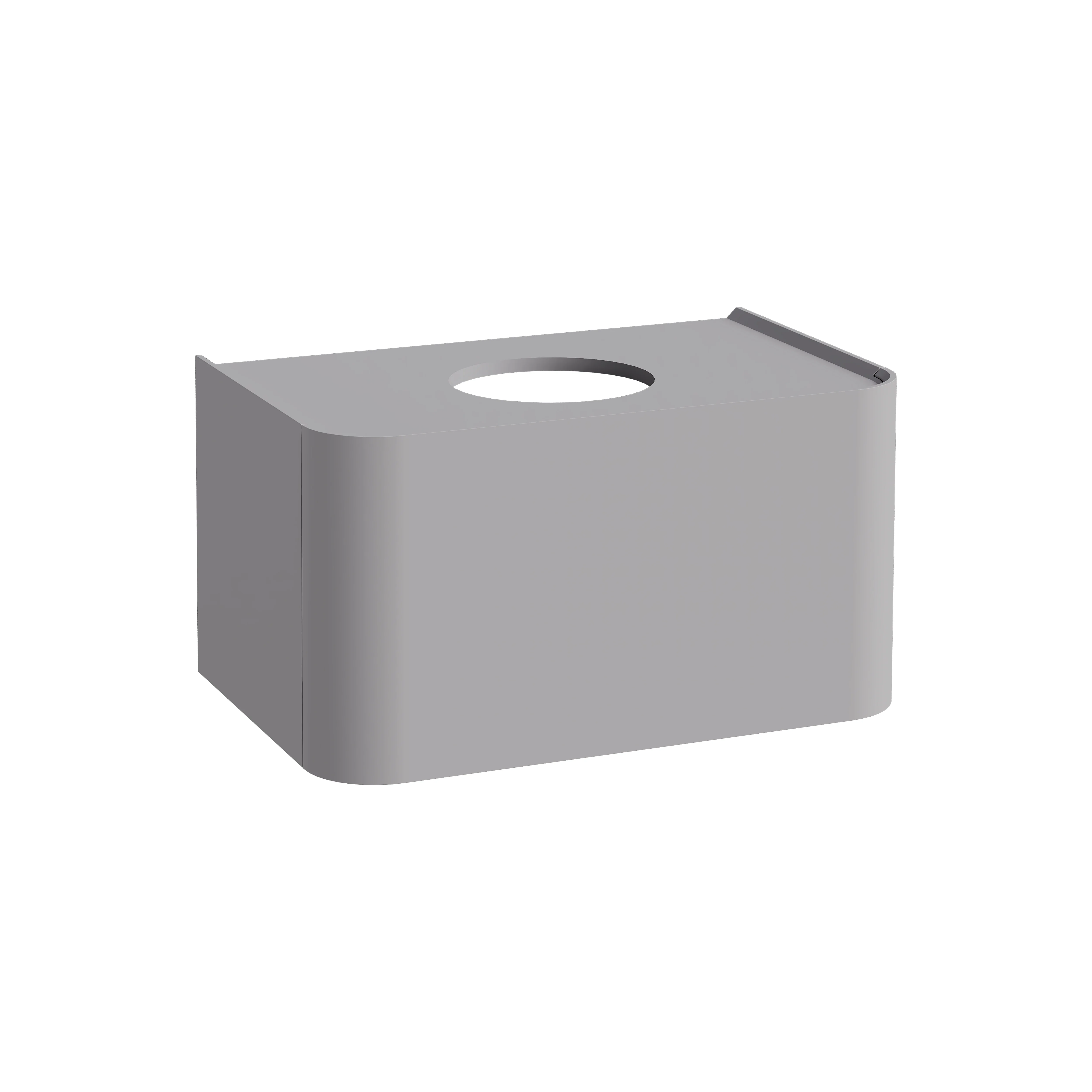 Glora Waschtischunterschrank für Aufsatzschale mit 1 Vollauszug 79 x 52 x 42 cm (BxTxH) Wandmontage Hellgrau Matt Glora Waschtischunterschrank für Aufsatzschale mit 1 Vollauszug 79 x 52 x 42 cm (BxTxH) Wandmontage Hellgrau Matt