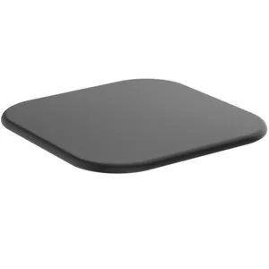 Ideal Standard Ablaufdeckel Tonic II Schwarz Matt | Sanft geometrisches Design, IF Award ausgezeichnet, für Badewanne, 0,65 kg