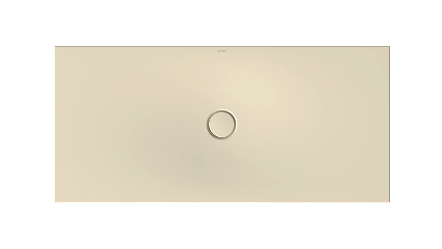 Bette rechteck Duschwanne „BetteFloor“ 1500 × 700 mm mit BetteAntirutsch Pro, ohne Oberflächenveredelung, ohne Wannenträger, in Jasmin