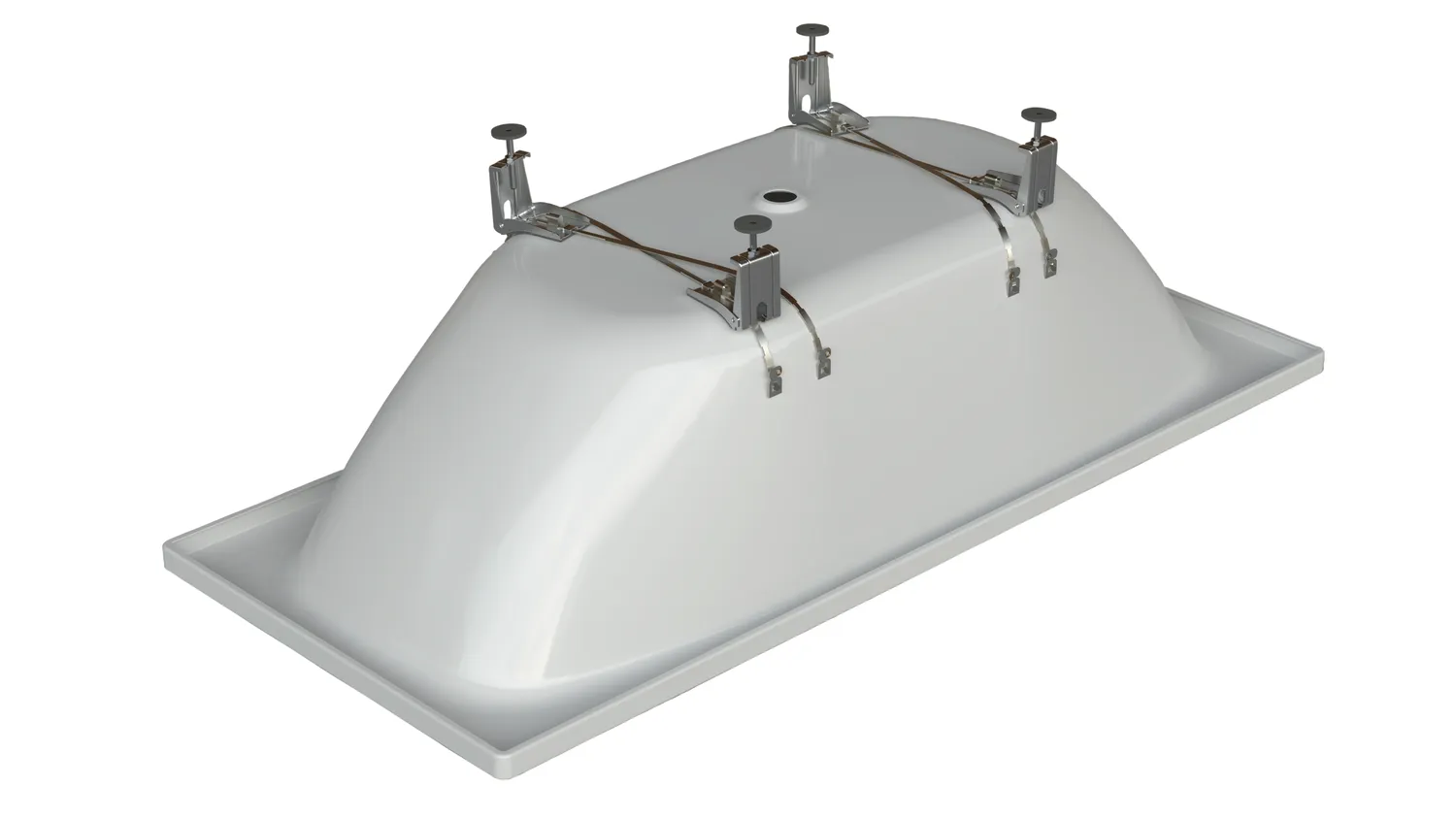 Bette Badewannenfüße B23, Metall, 4x gekreuzte Montage, für Wannenfuß oval Bette Badewannenfüße B23, Metall, 4x gekreuzte Montage, für Wannenfuß oval