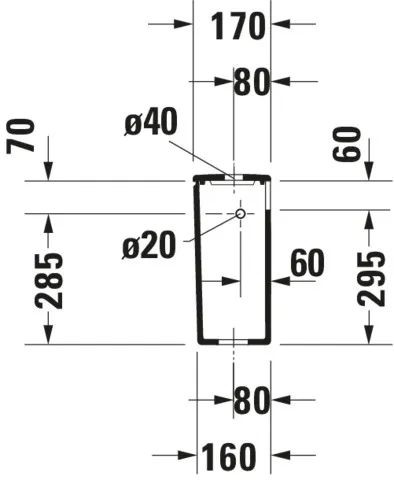 Spülkasten „DuraStyle“ 39 × 37 × 17 cm Spülkasten „DuraStyle“ 39 × 37 × 17 cm