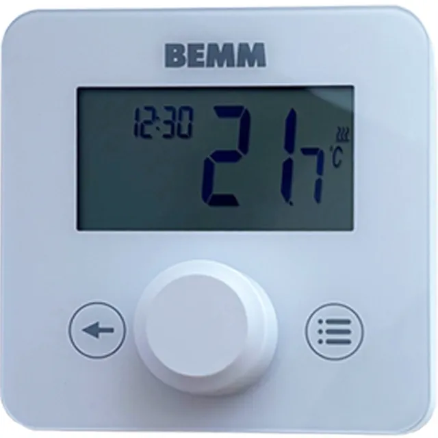 Funk Uhrenraumthermostat Komfort, digital mit Wochenprogramm, IP30 Funk Uhrenraumthermostat Komfort, digital mit Wochenprogramm, IP30