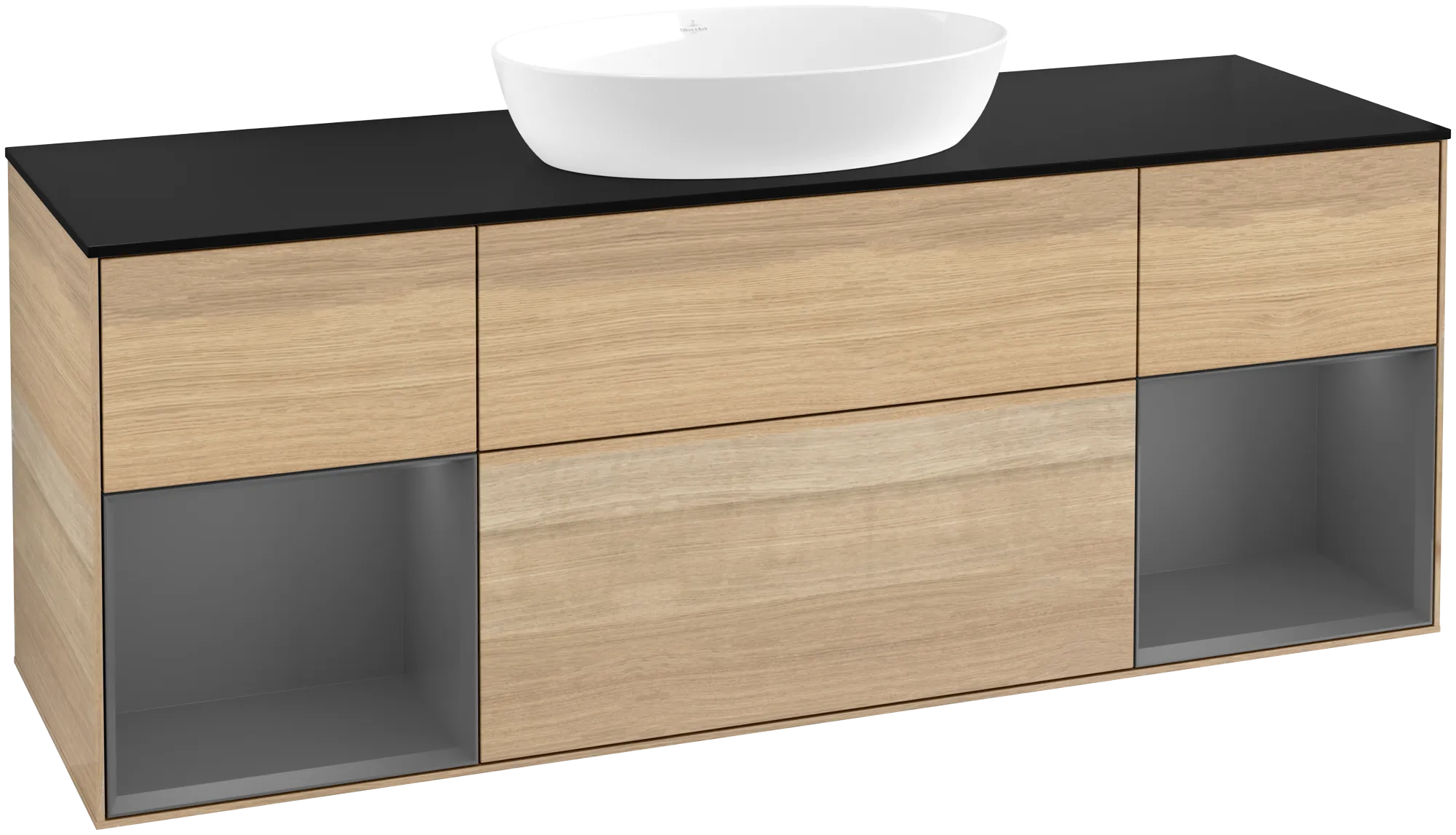 Villeroy & Boch Waschbeckenunterschrank Finion FD0, 1600x603x501mm, mit Beleuchtung