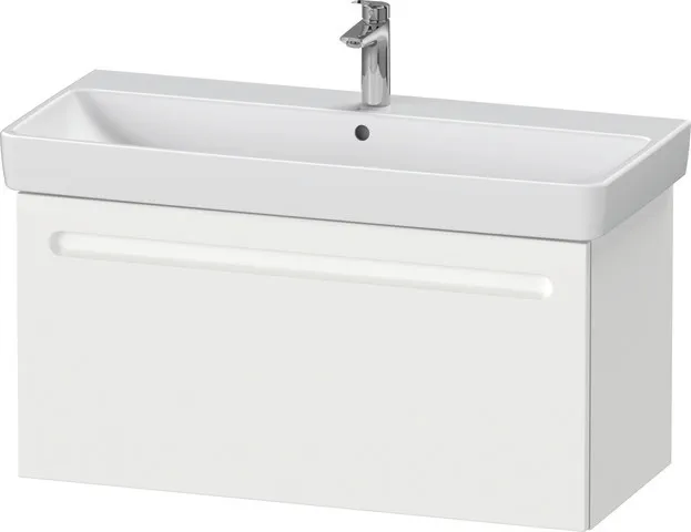 Duravit Waschtischunterschrank wandhängend „No.1“ 94 × 47,8 × 42,6 cm in Beton Matt Duravit Waschtischunterschrank wandhängend „No.1“ 94 × 47,8 × 42,6 cm in Beton Matt