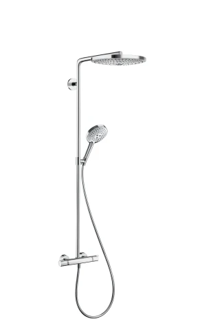 Showerpipe Raindance Select chrom mit Kopfbrause Raindance S 300 2jet