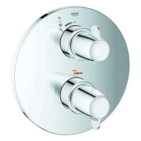 Grohe Grohtherm Special Thermostat-Brausebatterie Fertigmontageset für Rapido T 35 500 chrom Grohe Grohtherm Special Thermostat-Brausebatterie Fertigmontageset für Rapido T 35 500 chrom
