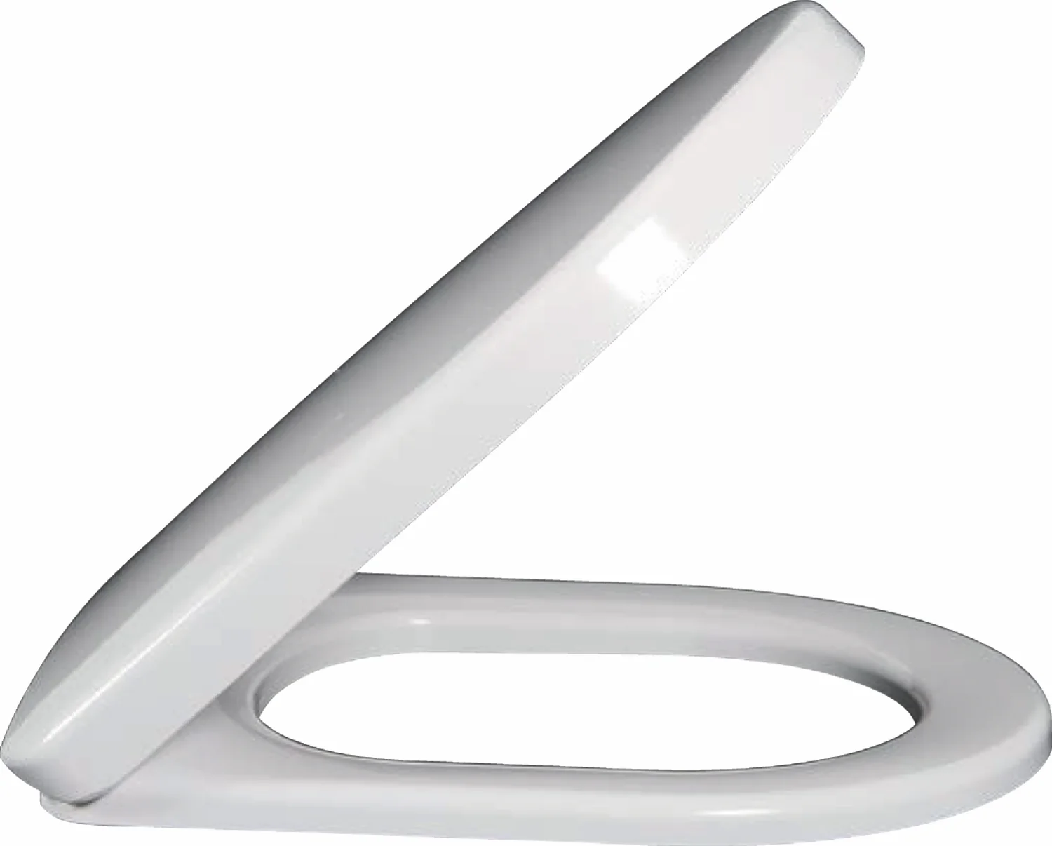 Villeroy & Boch WC-Sitz Subway 9M5561, Oval, Weiß Alpin, 376x452x42 mm