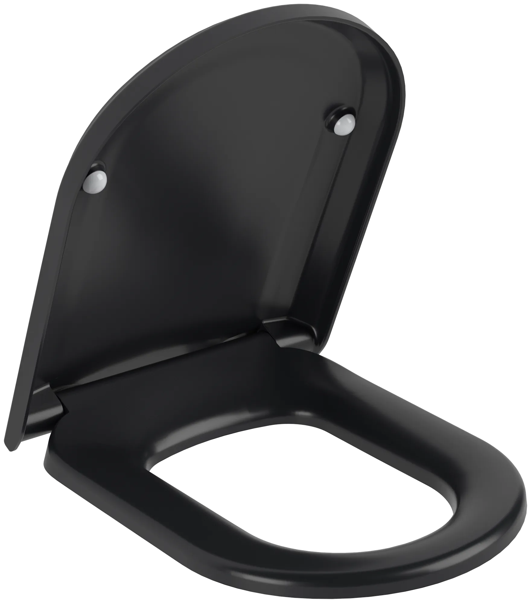WC-Sitz „Hommage“ inkl. Deckel in Pure Black, Quick Release, Soft Closing