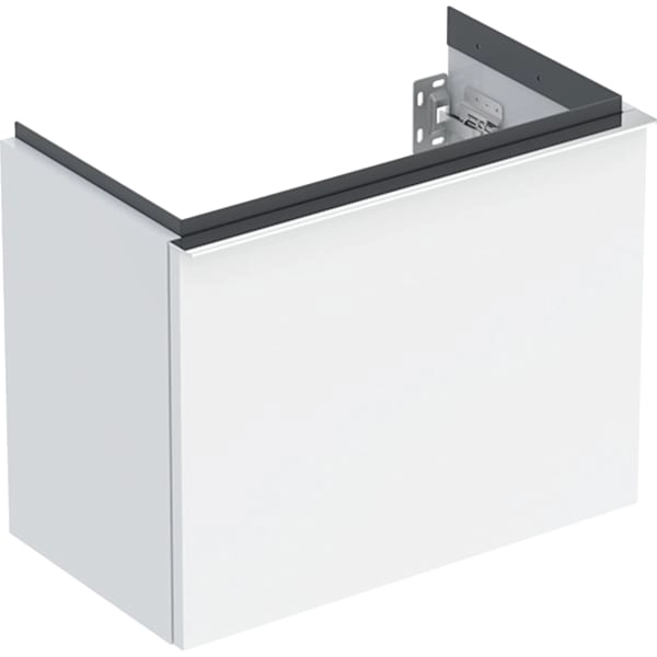 Geberit Waschtischunterschrank „iCon“ weiß / lackiert hochglänzend Geberit Waschtischunterschrank „iCon“ weiß / lackiert hochglänzend