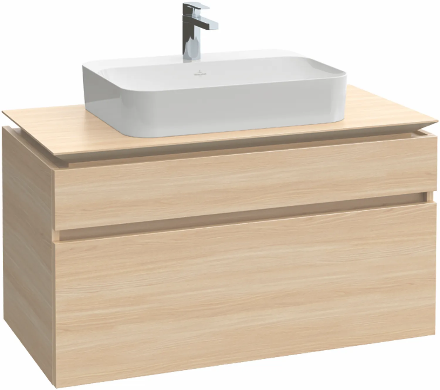 Villeroy & Boch Waschtischunterschrank „Legato“ für Schrankwaschtisch 100 × 55 × 50 cm