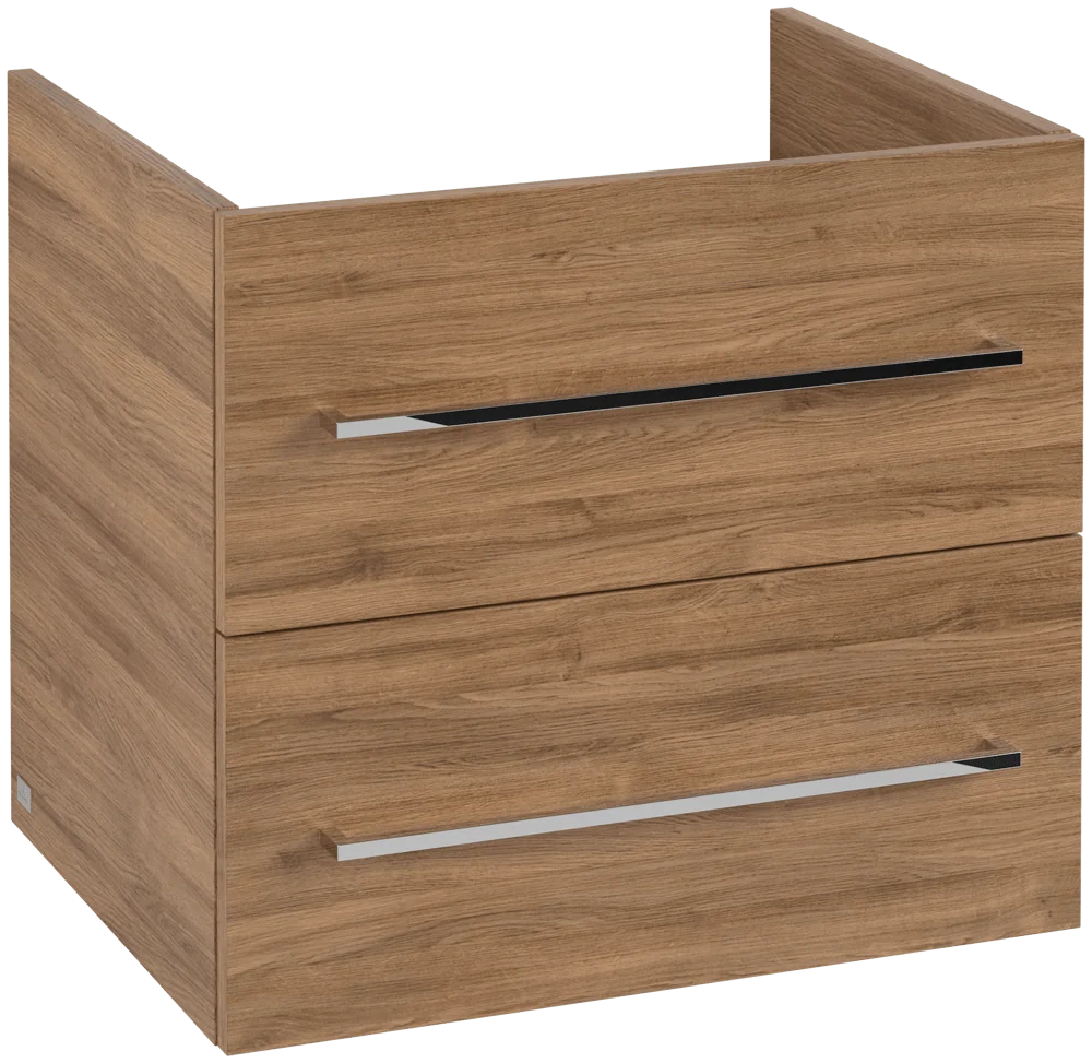 Villeroy & Boch Avento Waschbeckenunterschrank, Kansas Oak, 580 x 514 x 484 mm
