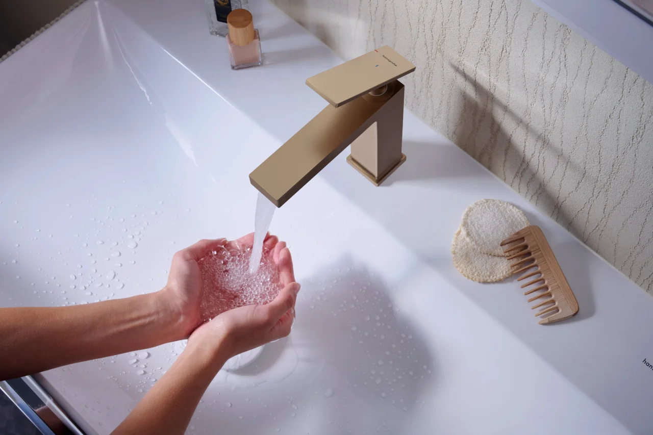 Hansgrohe Xelu Q Waschtisch, weiß, 800x480 mm, wandhängend, mit Hahnloch, ohne Überlauf, SmartClean Glasur Hansgrohe Xelu Q Waschtisch, weiß, 800x480 mm, wandhängend, mit Hahnloch, ohne Überlauf, SmartClean Glasur