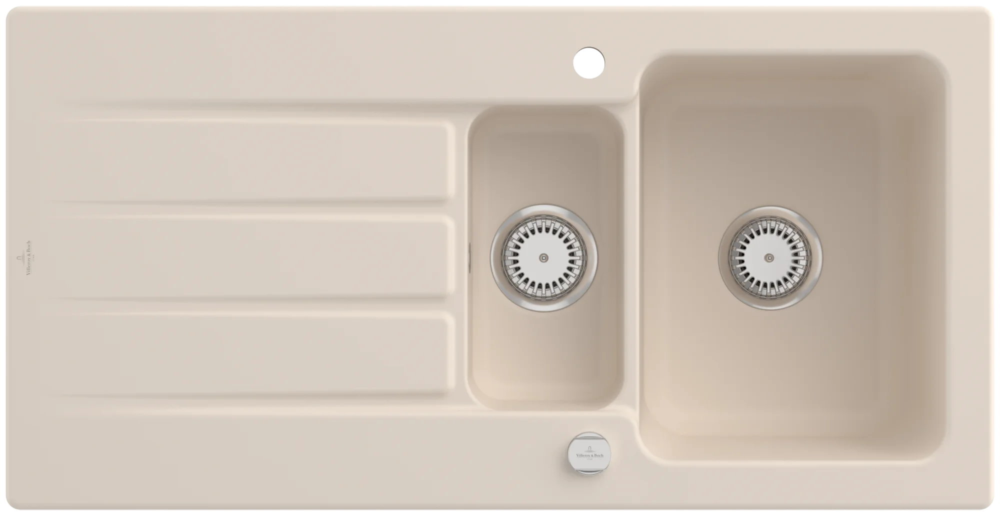 Villeroy & Boch Architectura 60 XR Einbauspüle 1000x510mm Ivory CeramicPlus