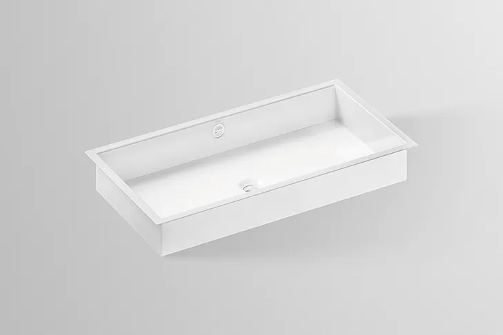 Waschbecken „ME-Serie“ 794 × 419 × 111 mm mit ProShield Waschbecken „ME-Serie“ 794 × 419 × 111 mm mit ProShield