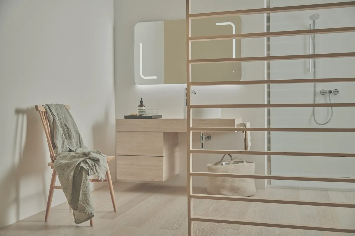 Ideal Standard Waschtischarmatur Ceraline, verlängerter Sockel, Chrom Ideal Standard Waschtischarmatur Ceraline, verlängerter Sockel, Chrom