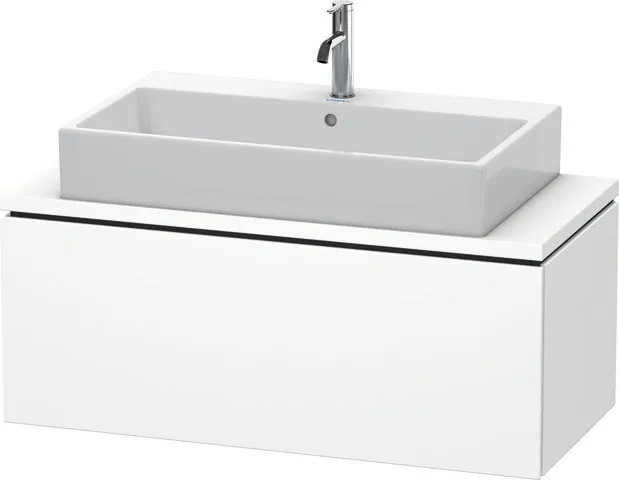 Duravit Waschtischunterschrank wandhängend „L-Cube“ 102 × 40 × 47,7 cm Weiß Matt