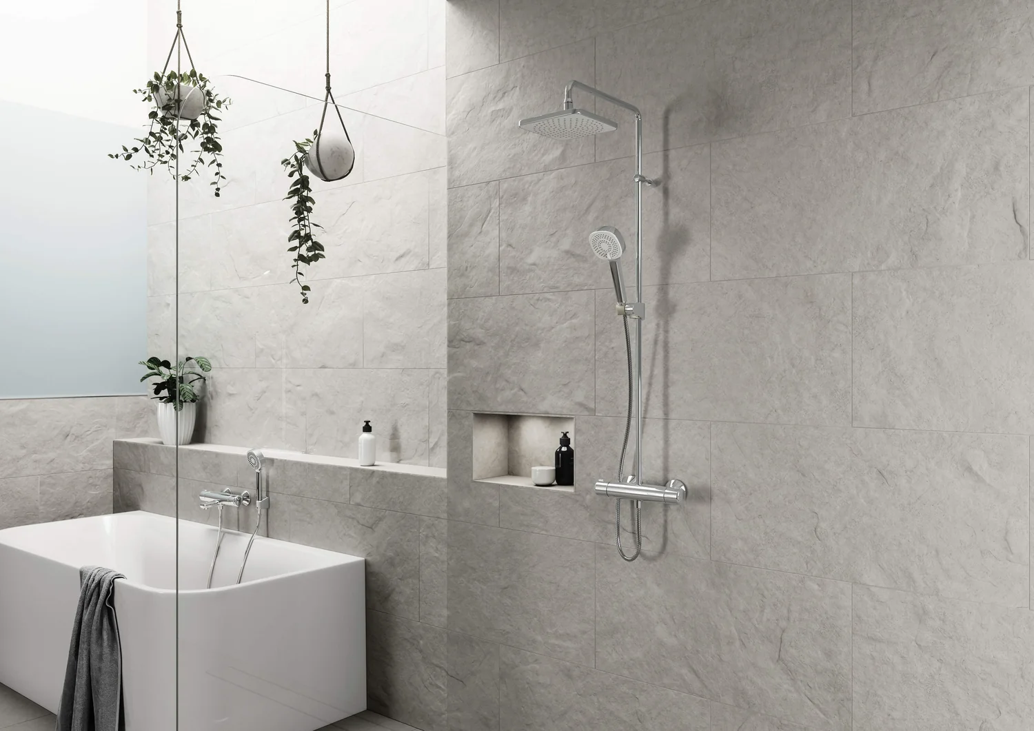 HansaMICRA Wannen- und Brausearmatur Hansamicra 2017 Chrom DN15 Ausladung 159 mm HansaMICRA Wannen- und Brausearmatur Hansamicra 2017 Chrom DN15 Ausladung 159 mm