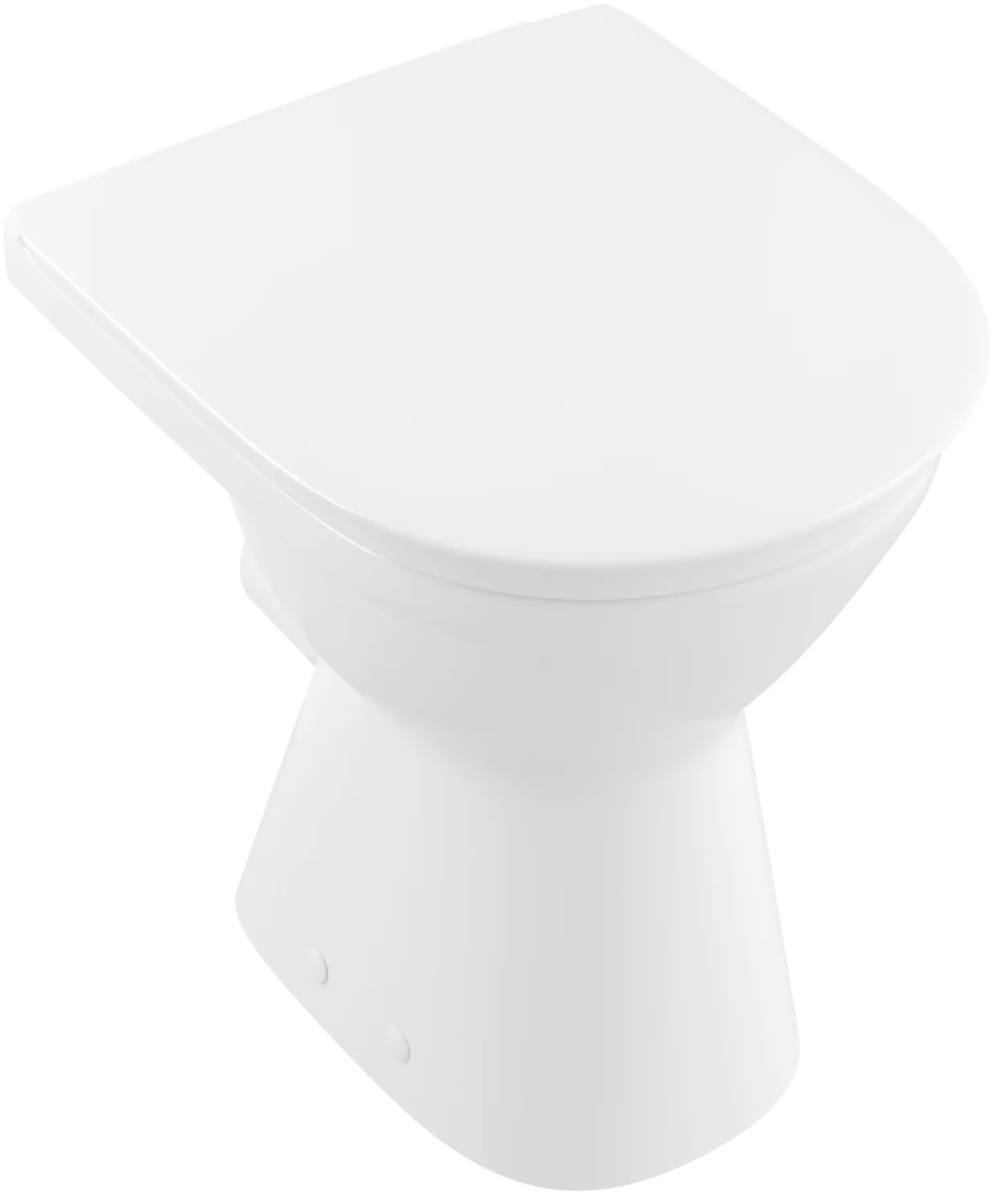 Villeroy & Boch ViCare Tiefspül-WC spülrandlos 360x490x460mm ov bodenst. Abg. waagr. DF we Alpin Villeroy & Boch ViCare Tiefspül-WC spülrandlos 360x490x460mm ov bodenst. Abg. waagr. DF we Alpin