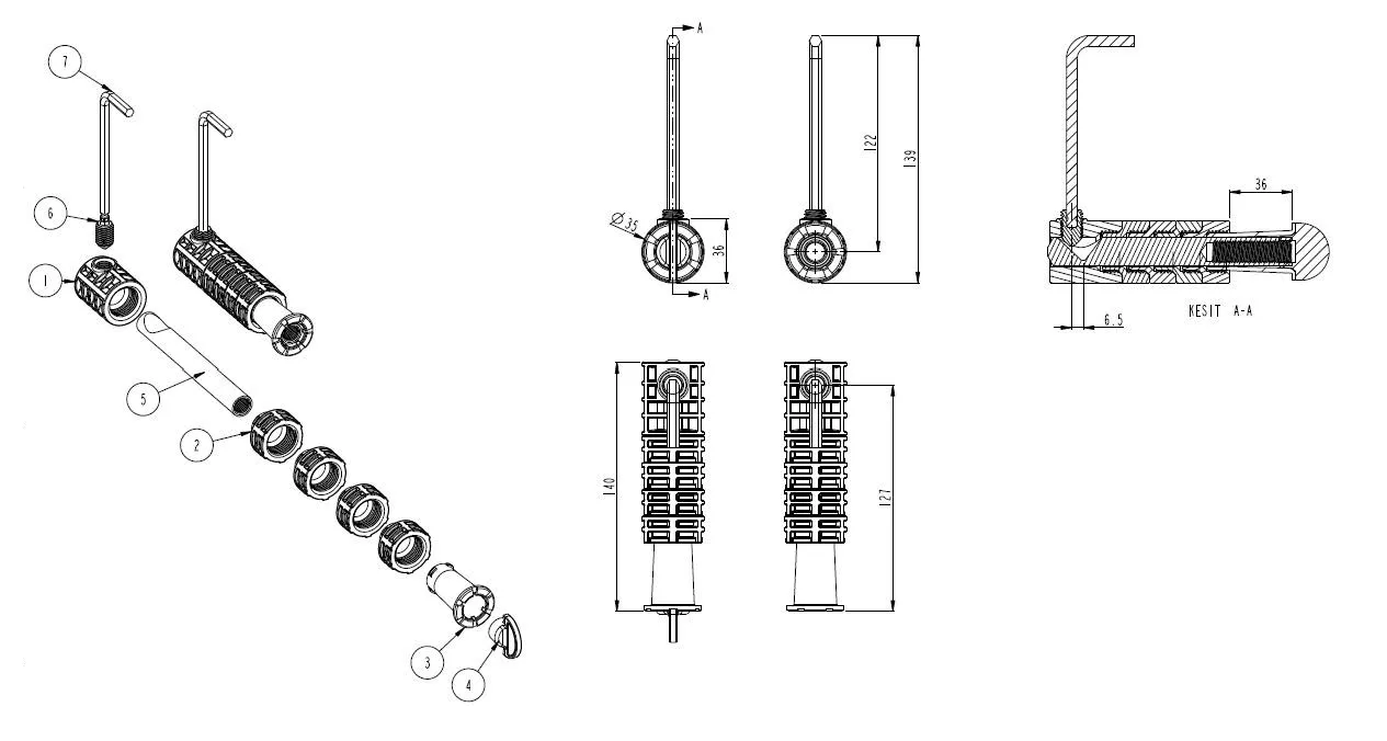 VitrA Ersatzteil V-Fit Montageset Wand-WC 135 mm VitrA Ersatzteil V-Fit Montageset Wand-WC 135 mm
