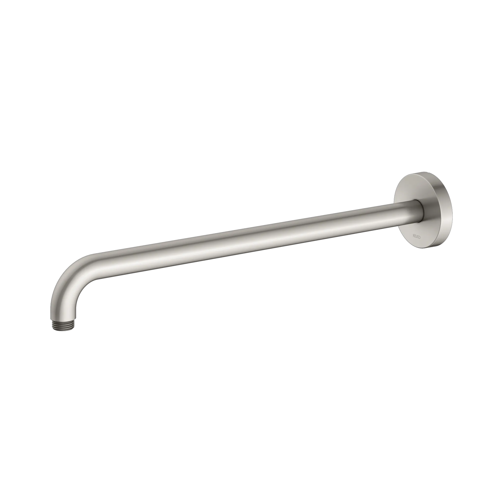 Elegance 51688050400 Brausearm Wandanschluß rund 450 mm Nickel gebürstet