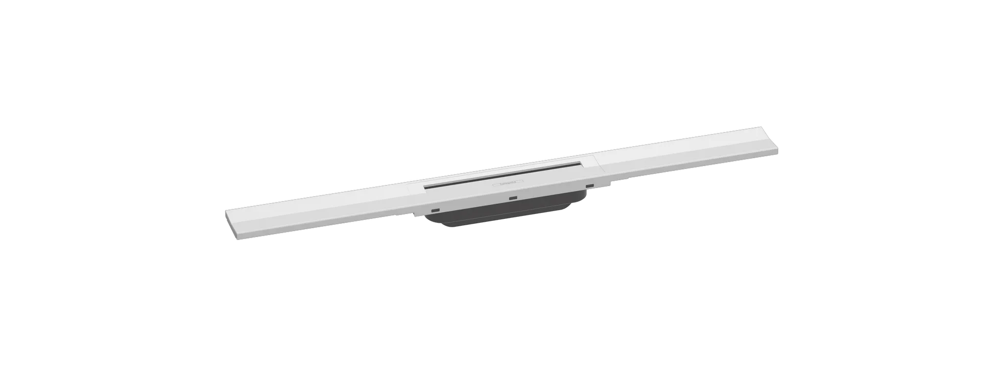 Hansgrohe RainDrain Flex Fertigset Duschrinne 700 kürzbar, Mattweiß Hansgrohe RainDrain Flex Fertigset Duschrinne 700 kürzbar, Mattweiß