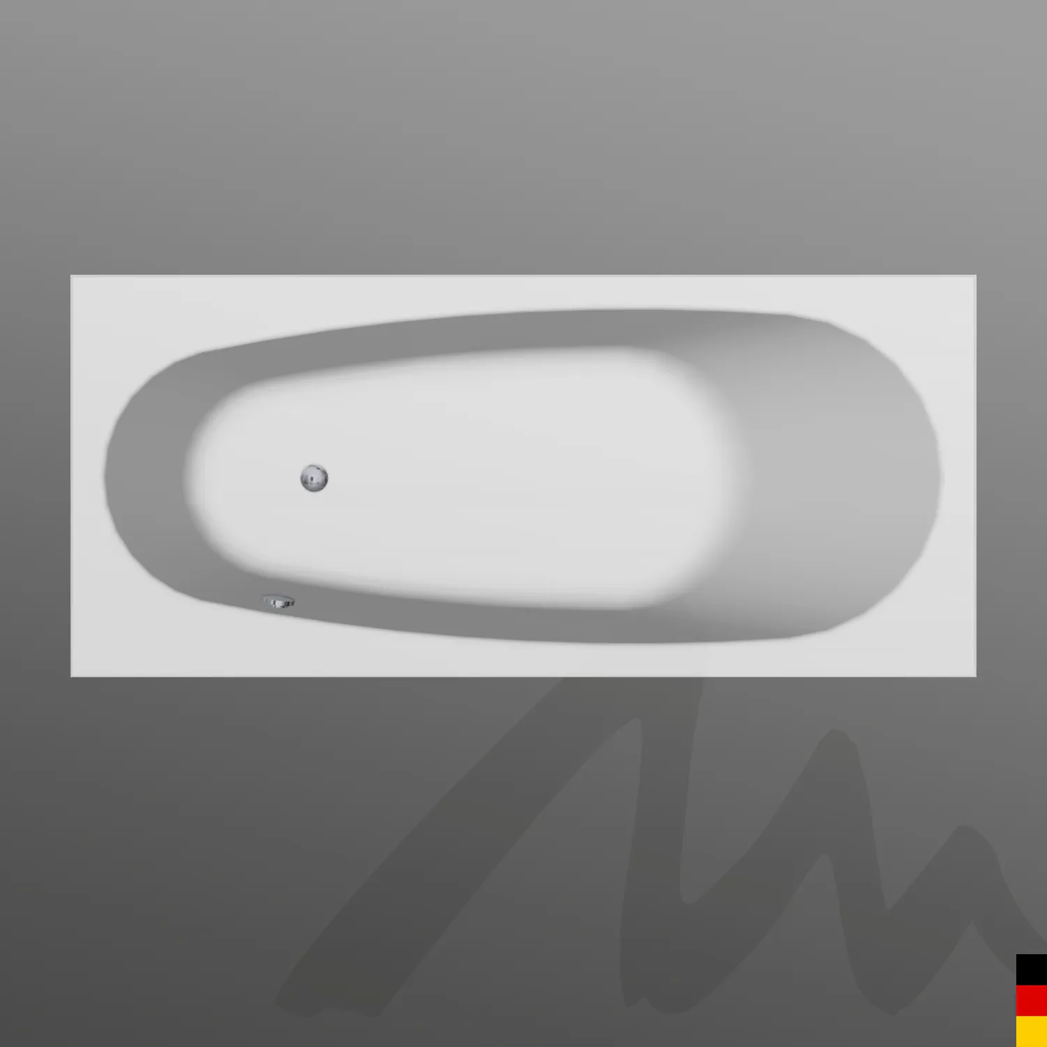 Mauersberger Acryl-Badewanne pilosa 190⁄85 1900x850x490, weiß Mauersberger Acryl-Badewanne pilosa 190⁄85 1900x850x490, weiß