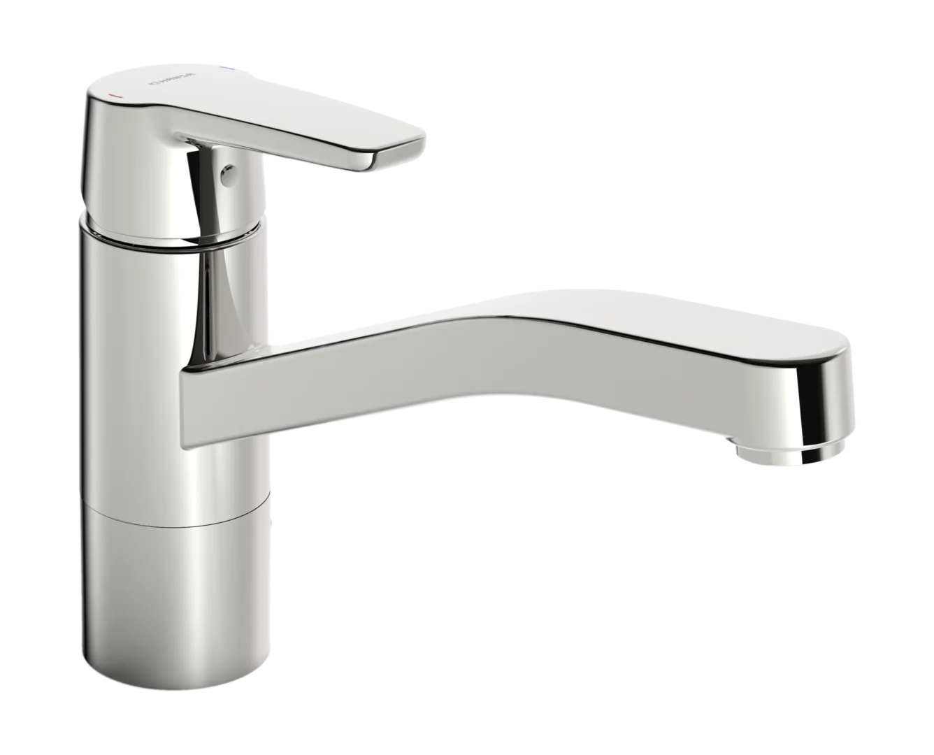 HansaPOLO EHM Küchenarmatur HansaPOLO ECO 5148, Standmontage, Einhebelmischer, Chrom HansaPOLO EHM Küchenarmatur HansaPOLO ECO 5148, Standmontage, Einhebelmischer, Chrom