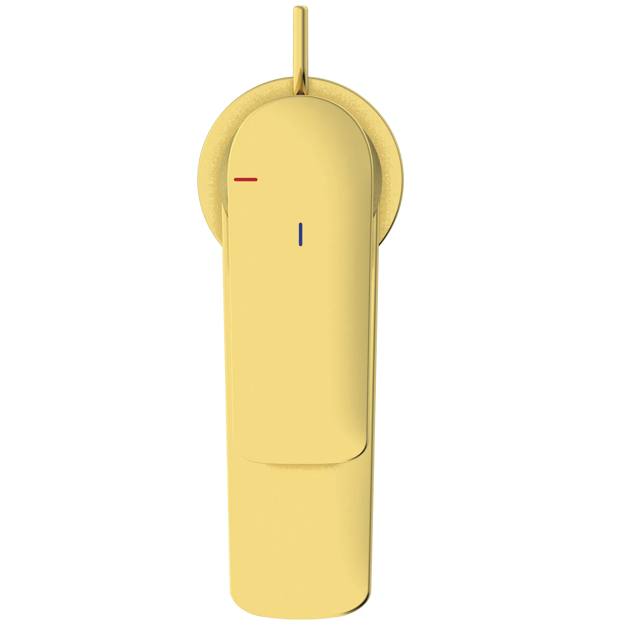 Ideal Standard Waschtischarmatur Connect Air Piccolo BlueStart Ausladung 90mm mit Ablaufgarnitur Brushed Gold